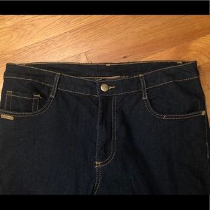 Miss Tina NWT dark blue jeans Size 12